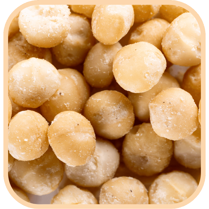 Macadamias Roasted and Unsalted